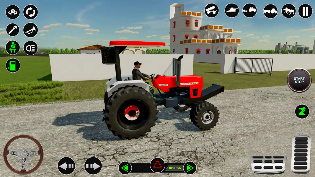 Farming Tractor Simulator Game - عکس بازی موبایلی اندروید