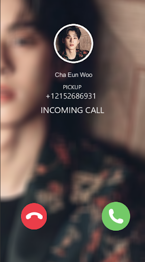 Video Call Cha Eun Woo Simulator Voice Call for Android