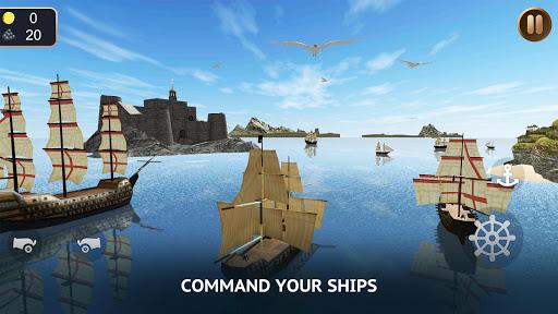 Pirate Ship Sim 3D - Royale Sea Battle - عکس بازی موبایلی اندروید