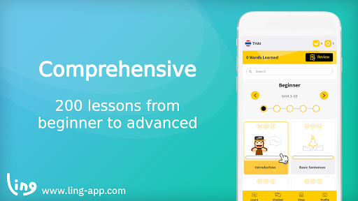 Ling - Learn Thai Language - عکس برنامه موبایلی اندروید