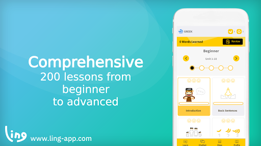 Learn Greek with Ling - عکس برنامه موبایلی اندروید