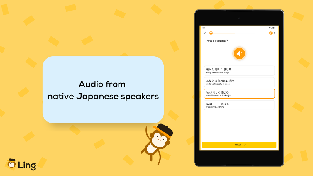 Ling: Learn Japanese Language - Image screenshot of android app