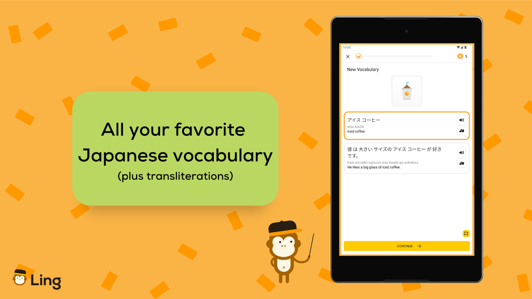 Ling: Learn Japanese Language - Image screenshot of android app