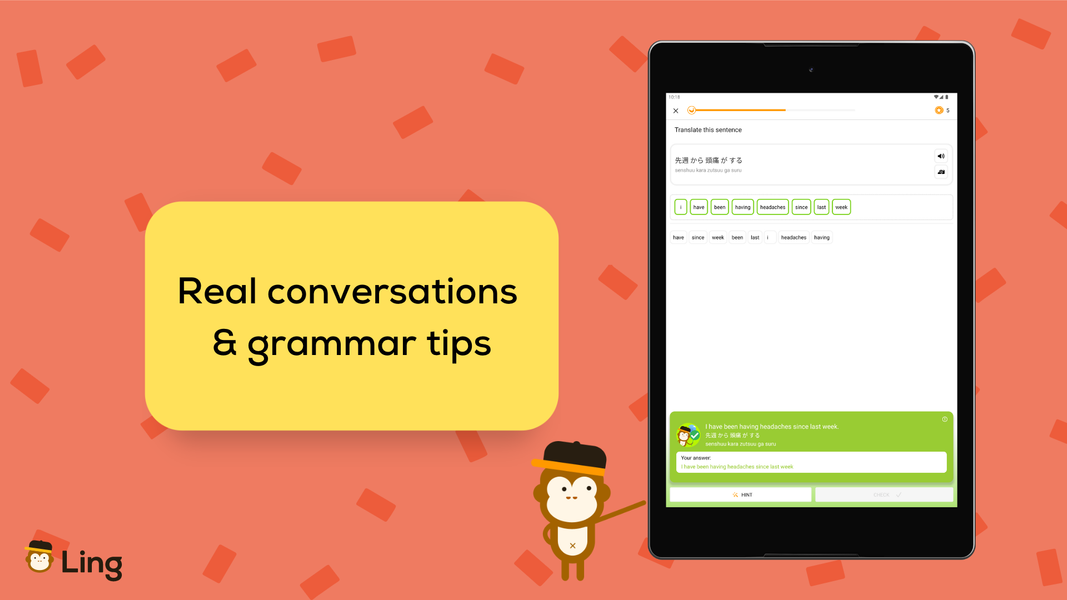 Ling: Learn Japanese Language - Image screenshot of android app