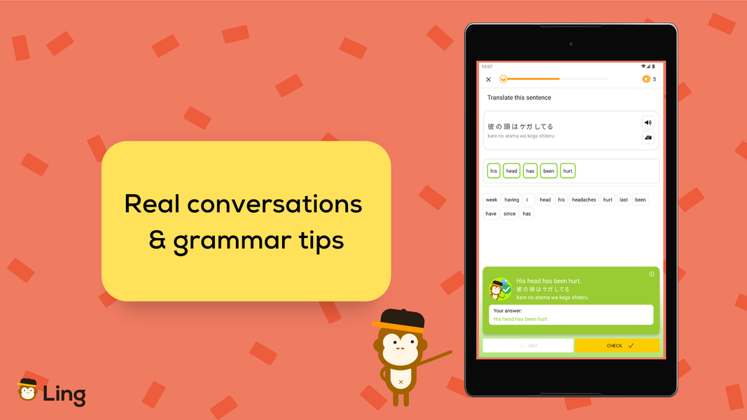 Ling: Learn Japanese Language - Image screenshot of android app