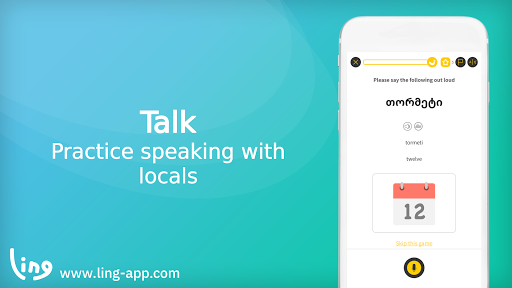 Ling - Learn Georgian Language - عکس برنامه موبایلی اندروید