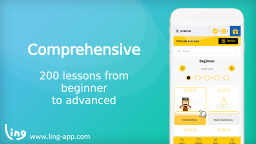 Ling - Learn Korean Language - Image screenshot of android app