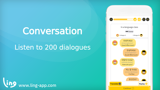 Ling: Learn Korean Language - Image screenshot of android app