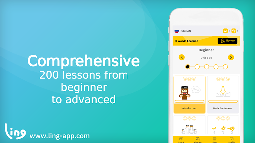 Ling - Learn Russian Language - عکس برنامه موبایلی اندروید
