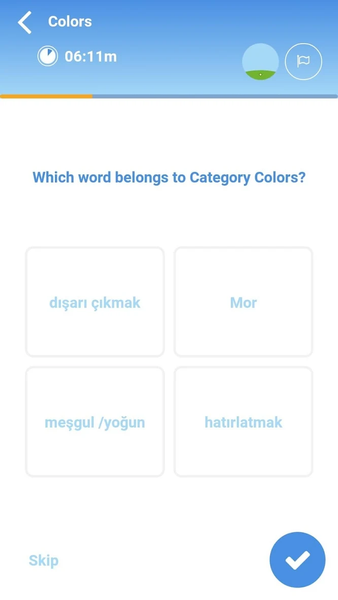 Learn Turkish Vocabulary with - Image screenshot of android app