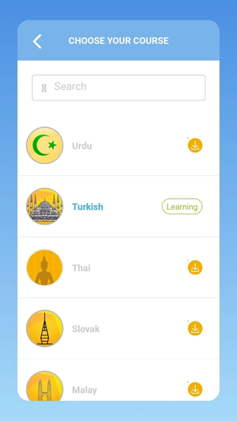 Learn Turkish Vocabulary with - Image screenshot of android app