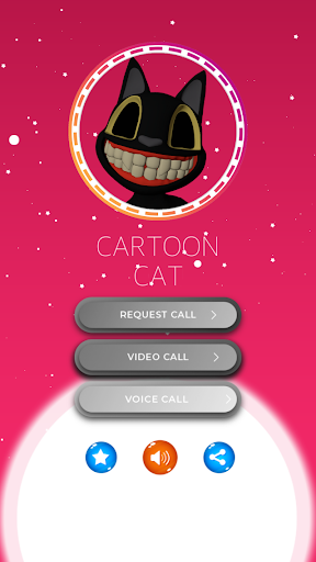 Call from Cartoon Cat Game - Gameplay image of android game