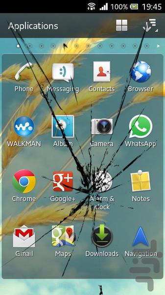 چرا گوشیمو شکستی؟+ویجت - عکس برنامه موبایلی اندروید