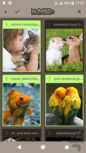 مدیا پلاس - Image screenshot of android app