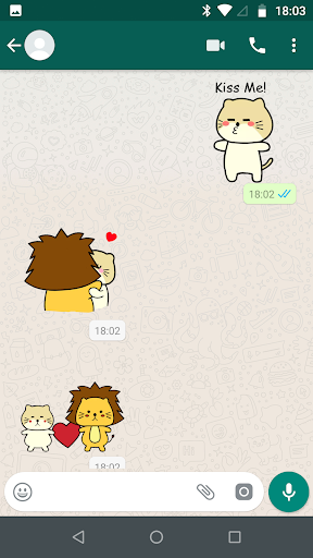 Singa Polah Stickers for WhatsApp - Image screenshot of android app