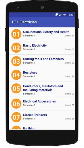 I.T.I Electrician - عکس برنامه موبایلی اندروید