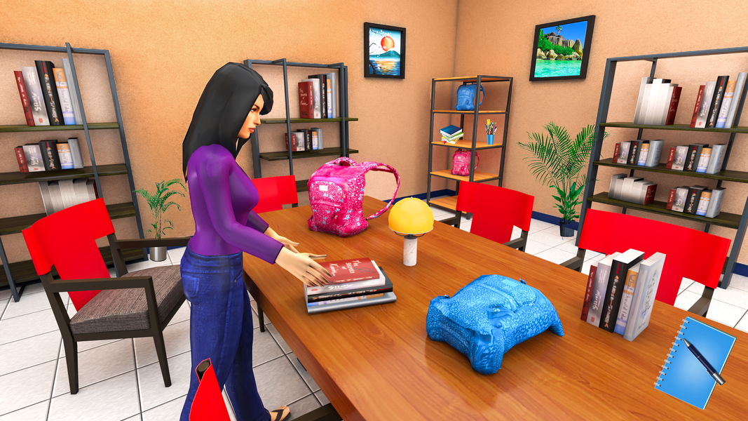 Virtual Mother Single Mom Sim - Gameplay image of android game