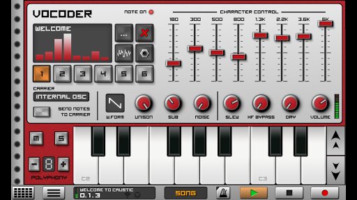 Caustic - عکس برنامه موبایلی اندروید