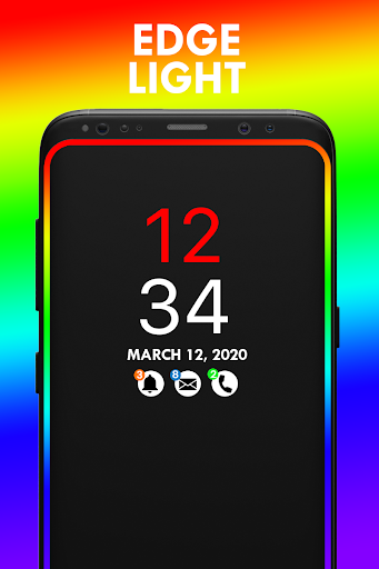 Always On Display: Edge Light - Image screenshot of android app