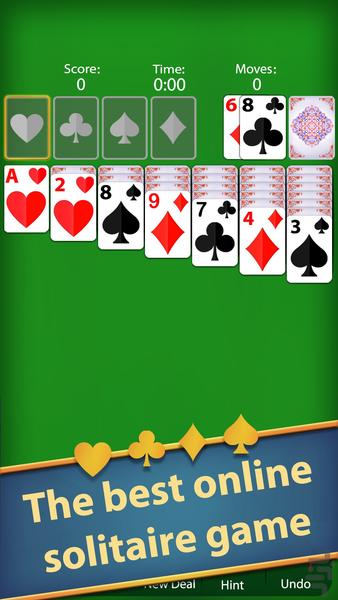 solitaire - عکس بازی موبایلی اندروید