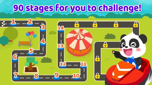 Little Panda: The Car Race - Gameplay image of android game