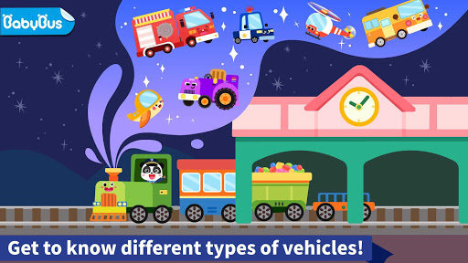Baby Panda's Book of Vehicles - Gameplay image of android game