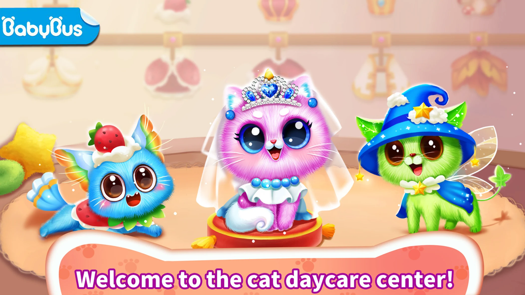 Little Panda: Baby Cat Daycare - Gameplay image of android game