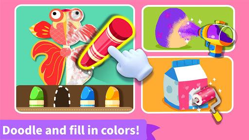 Baby Panda's Art Classroom - Gameplay image of android game