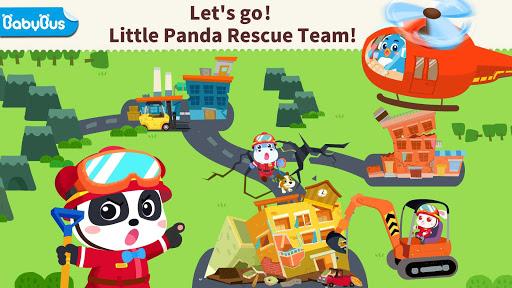Baby Panda Earthquake Safety 3 - Gameplay image of android game