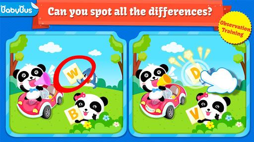 Little Panda Treasure Hunt - Find Differences Game - Gameplay image of android game