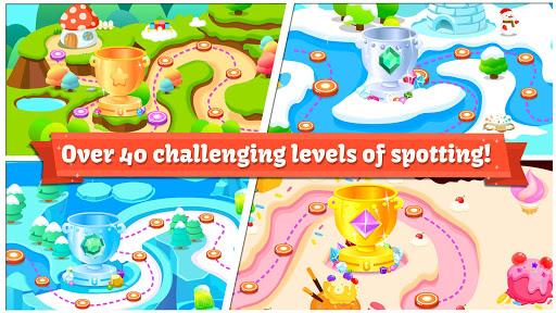 Little Panda Treasure Hunt - Find Differences Game - Gameplay image of android game