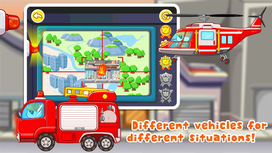 Little Panda Fireman - عکس بازی موبایلی اندروید