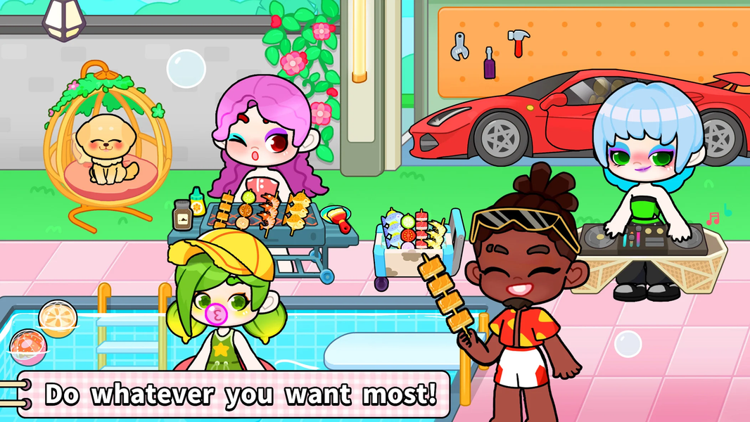 Game World: Life Story - Gameplay image of android game