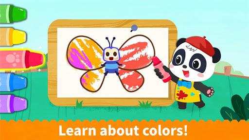 Baby Panda's Coloring Book - Gameplay image of android game