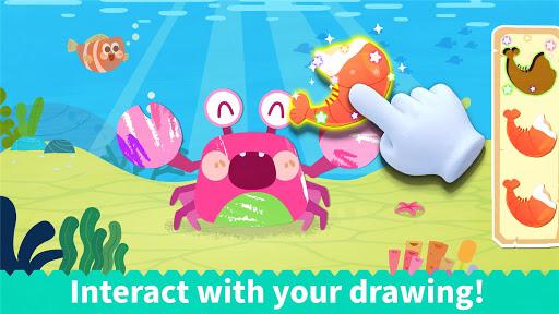 Baby Panda's Coloring Book - Gameplay image of android game