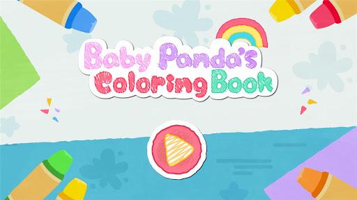 Baby Panda's Coloring Book - Gameplay image of android game