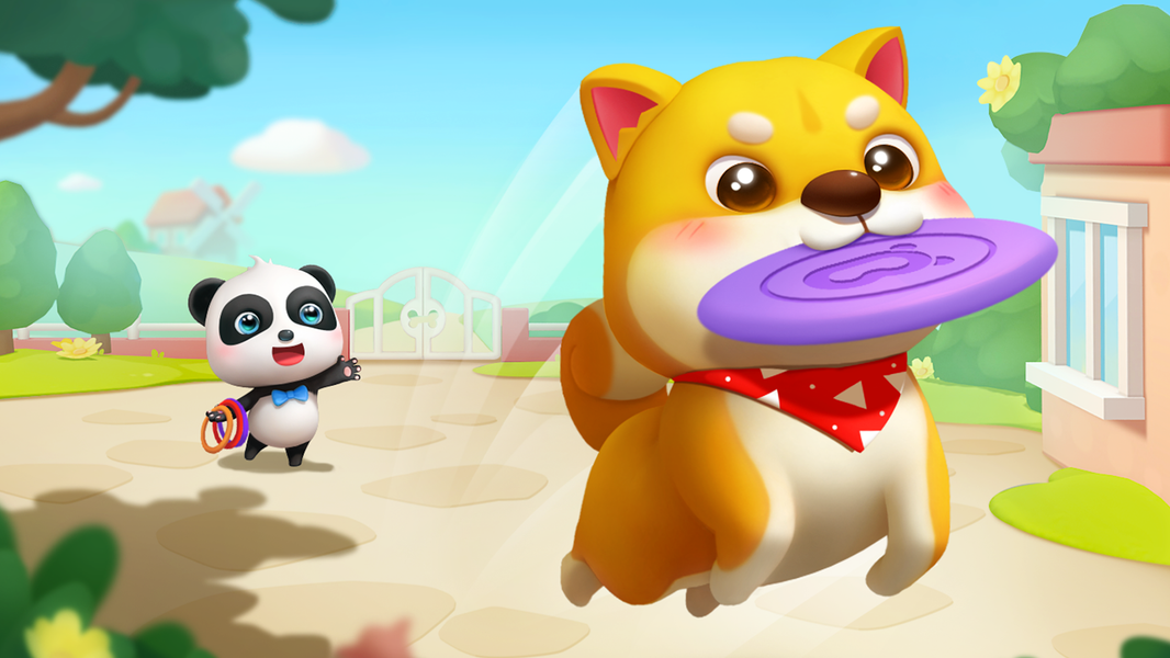 Little Panda's Puppy Pet Care - Gameplay image of android game