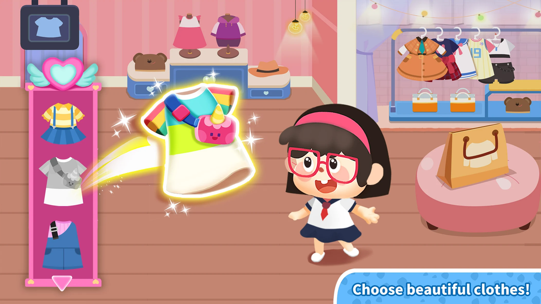 Little Panda's Town: Mall - Gameplay image of android game