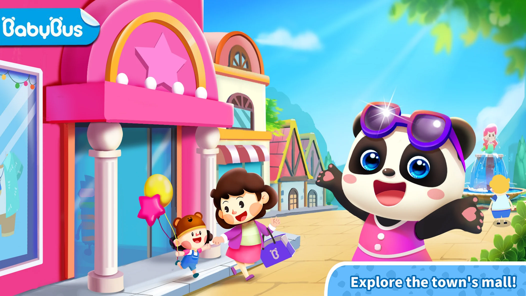 Little Panda's Town: Mall - Gameplay image of android game