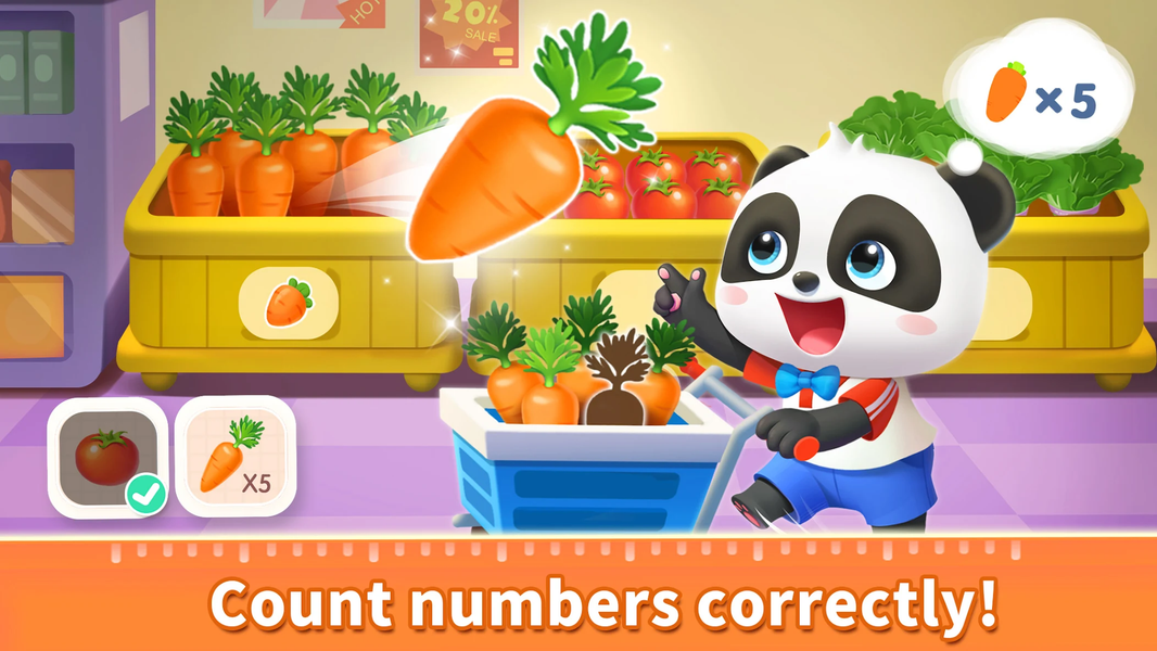 BabyBus Kids Math Games - Gameplay image of android game