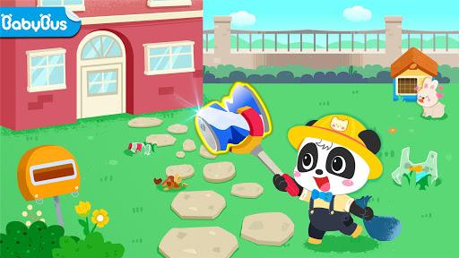 Baby Panda's Life: Cleanup - Gameplay image of android game