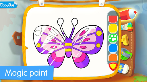 Little Panda's Kids Coloring - Gameplay image of android game