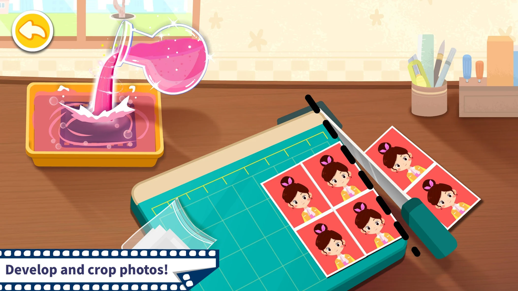 Baby Panda's Photo Studio - Gameplay image of android game