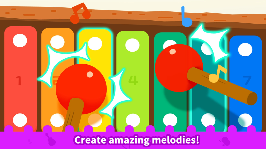 Panda Games: Music & Piano - Gameplay image of android game