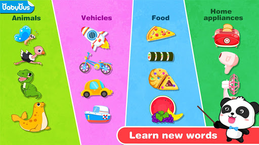 Baby Panda’s Basic Words - Gameplay image of android game