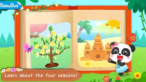 Baby Panda's Four Seasons - Gameplay image of android game