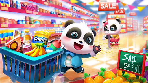 Baby Panda's Supermarket - Gameplay image of android game