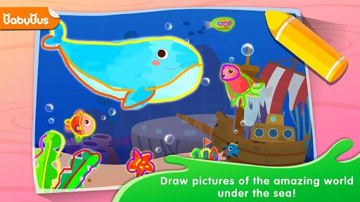 Baby Panda's Drawing Book - Painting for Kids - Gameplay image of android game