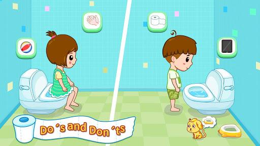 Baby Panda’s Potty Training - Gameplay image of android game