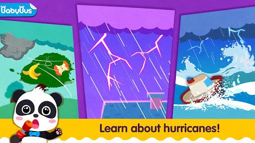 Baby Panda's Hurricane Safety - Gameplay image of android game